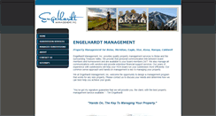 Desktop Screenshot of engelhardtmanagement.com